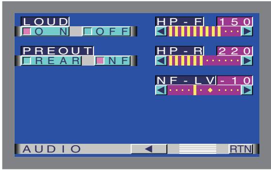 BLAUPUNKT TV-MONITOR WIDE VISION - Menu audio-2 - 1