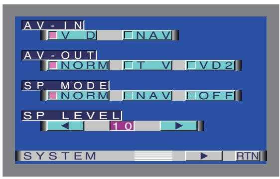 BLAUPUNKT TV-MONITOR WIDE VISION - Fonctions de configuration du système-1 - 1