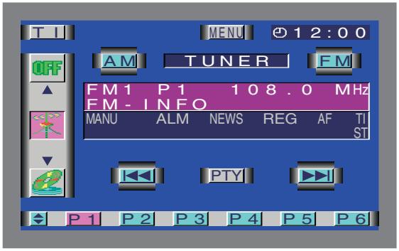 BLAUPUNKT TV-MONITOR WIDE VISION - Menu tuner-1 - 1