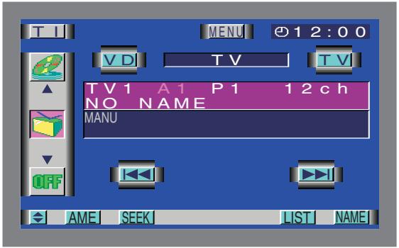 BLAUPUNKT TV-MONITOR WIDE VISION - Menu TV-2 - 1