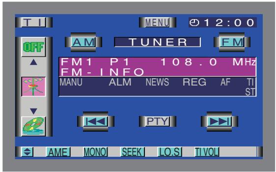 BLAUPUNKT TV-MONITOR WIDE VISION - Menu tuner-2 - 1
