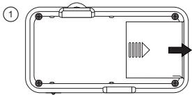 BLAUPUNKT BT DRIVE FREE 211 - Insertion de la batterie - 1