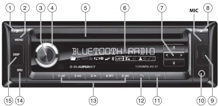 BLAUPUNKT MADRID 210 - Tastenfunktion für Schnellwahl einstellen - 1