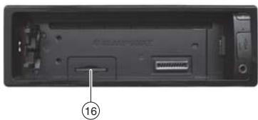 BLAUPUNKT MADRID 210 - Dimensiones y peso - 2