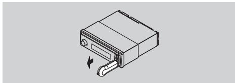 BLAUPUNKT MONTEVIDEO 4010 DVD - Retrait du dispositif (cle) USB - 1