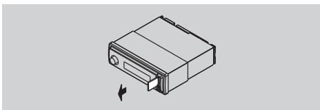 BLAUPUNKT MONTEVIDEO 4010 DVD - Retrait de la carte SD/MMC - 1