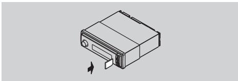 BLAUPUNKT MONTEVIDEO 4010 DVD - Chargement d'une carte SD/MMC - 1