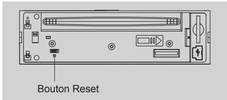 BLAUPUNKT MONTEVIDEO 4010 DVD - Bouton Reset - 1