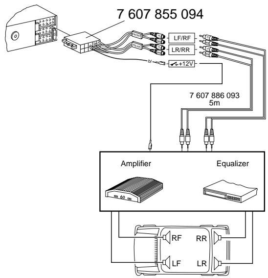 BLAUPUNKT PHOENIX CM 127 - Steuerkabel (Amplifier) - 11