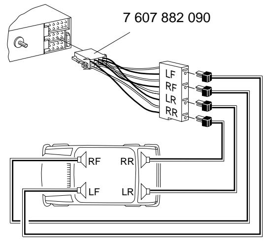 BLAUPUNKT PHOENIX CM 127 - Steuerkabel (Amplifier) - 13