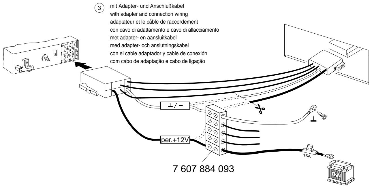 BLAUPUNKT PHOENIX CM 127 - Steuerkabel (Amplifier) - 7