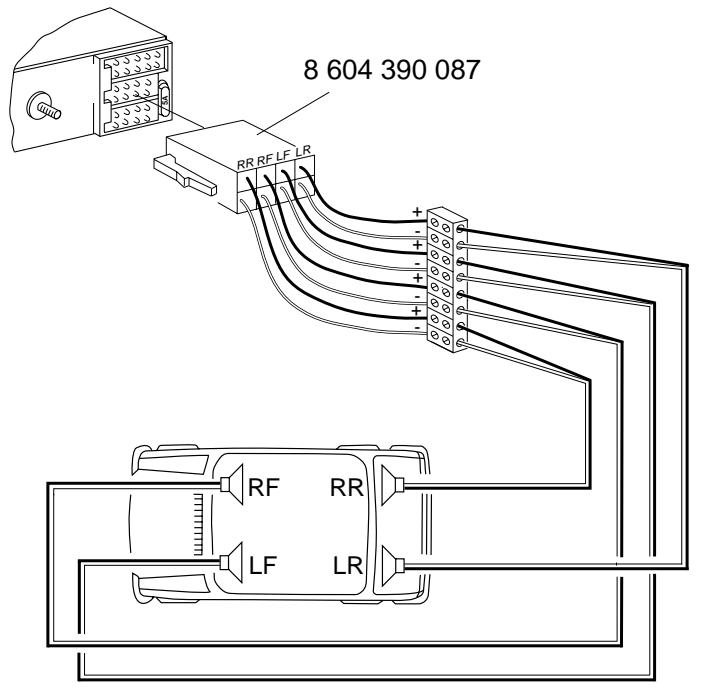 BLAUPUNKT PHOENIX CM 127 - Steuerkabel (Amplifier) - 12
