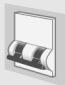 SMEG CS19-5 - Vitre de la porte - 1