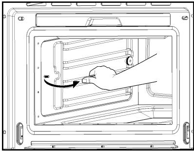 SMEG SC45V2 - Démontage des guides à plateaux - 2