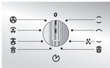 SMEG SC465X-8 - MANETTE SELECTEUR FONCTIONS (sur certains modèles uniquement) - 4