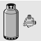 SMEG SCB91MFA5 - Branchement pour gaz butane-propane - 1