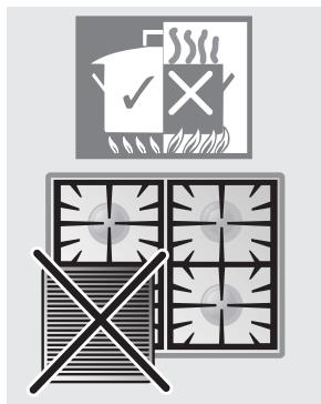 SMEG SCB92PX8 - Conseils pratiques pour l'utilisation des brûleurs du plan de cuisson - 1