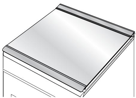 SMEG SCB92PX8 - Couvercle en verre (sur certains modèles uniquement) - 1