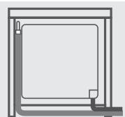 SMEG SCB92PX8 - Raccordement avec un tuyau en caoutchouc - 4