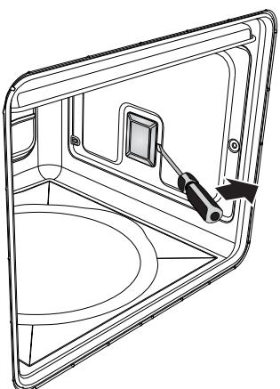 SMEG SCB92PX8 - Remplacement de la lampe d'éclairage (four principal) - 1