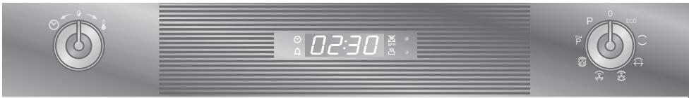 SMEG SCP109-8 - Description des commandes du panneau frontal - 1