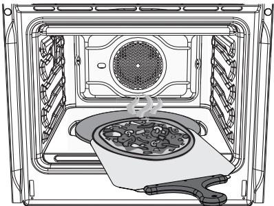 SMEG SCP109-8 - Utilisation de la pelle à pizza (sur certains modèles uniquement) - 2