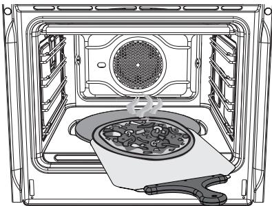 SMEG SCP109-8 - Utilisation de la pelle à pizza (sur certains modèles uniquement) - 1