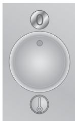 SMEG SCP399X-8 - Manette du thermostat du FOUR electrique - 4