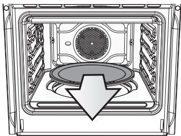 SMEG SCP399X-8 - Utilisation de la plaque à pizza (sur certains modèles uniquement) - 1