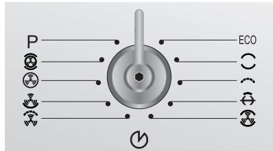 SMEG SCP399X-8 - Manette des fonctions du FOUR - 3