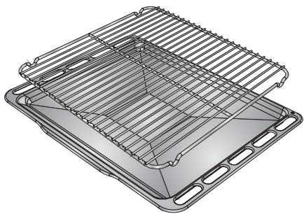 SMEG SCP399X-8 - Utilisation de la grille d'appui - 1