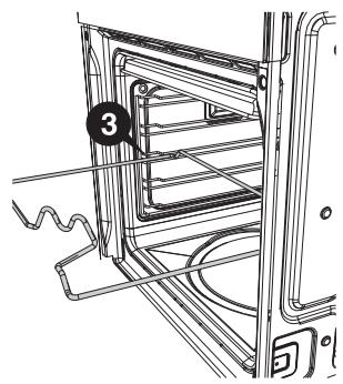 SMEG SCP399X-8 - Utilisation du tournebroche (sur certains modèles uniquement) - 1