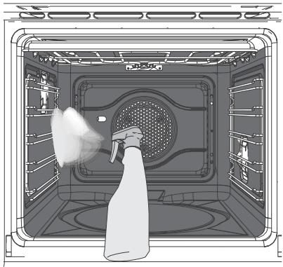 SMEG SCP399X-8 - Avant de démarrer le cycle de nettoyage assisté - 3