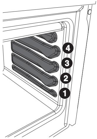 SMEG SCP490N-8 - Niveaux d'enfournement - 1