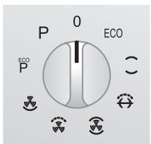 SMEG SCP490N-8 - MANETTE DU SELECTEUR DES FONCTIONS DU FOUR - 2