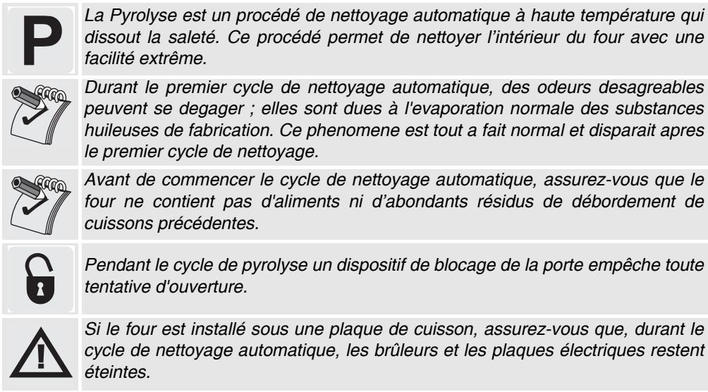 SMEG SCP490N-8 - Pyrolyse : nettoyage automatique du four (sur certains modèles uniquement) - 2