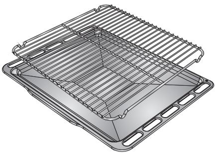 SMEG SCP490X-8 - Utilisation de la grille d'appui - 1