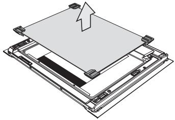 SMEG SCT109SG8 - Démontage des vitres intermédiaires : - 1