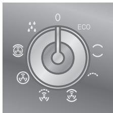SMEG SCT475X-8 - Manette sLECTION de la fonction - 1
