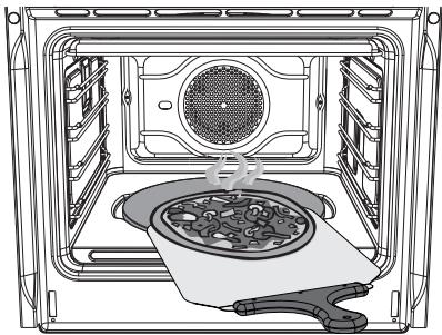 SMEG SCT475X-8 - Utilisation de la pelle à pizza (sur certains modèles uniquement) - 1