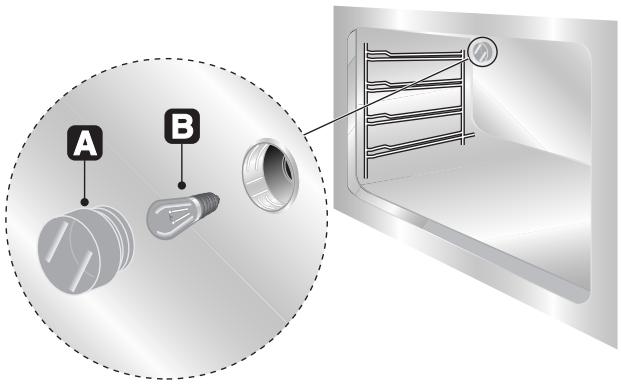 SMEG SE20XMFR8 - Remplacement de la lampe d'éclairage - 1