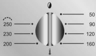 SMEG SE250AV-5 - Description des commandes du panneau frontal - 12