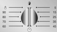 SMEG SE250AV-5 - Description des commandes du panneau frontal - 7