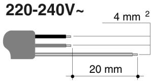 220-240 V~ 4 mm² 20 mm
