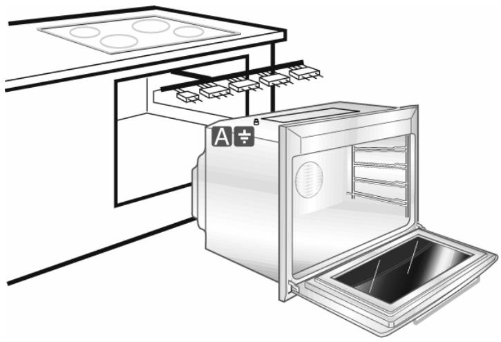SMEG SE321-5 - Mise en place du four - 6