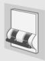 SMEG SE335WH-5 - Vitre de la porte - 1