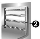 SMEG SE398X-5 - Manette du thermostat - 1
