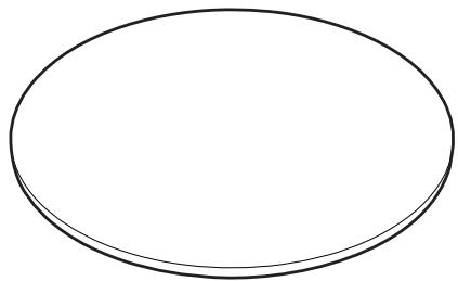 SMEG SFP486X - Plaque à pizza (sur certains modèles uniquement) - 1