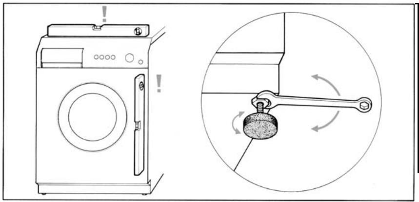 SMEG STA161S - Positionnement et mise de niveau - 1