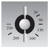 SMEG AP9X - MANETTE DU THERMOSTAT - 2